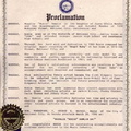 National City Proclamation